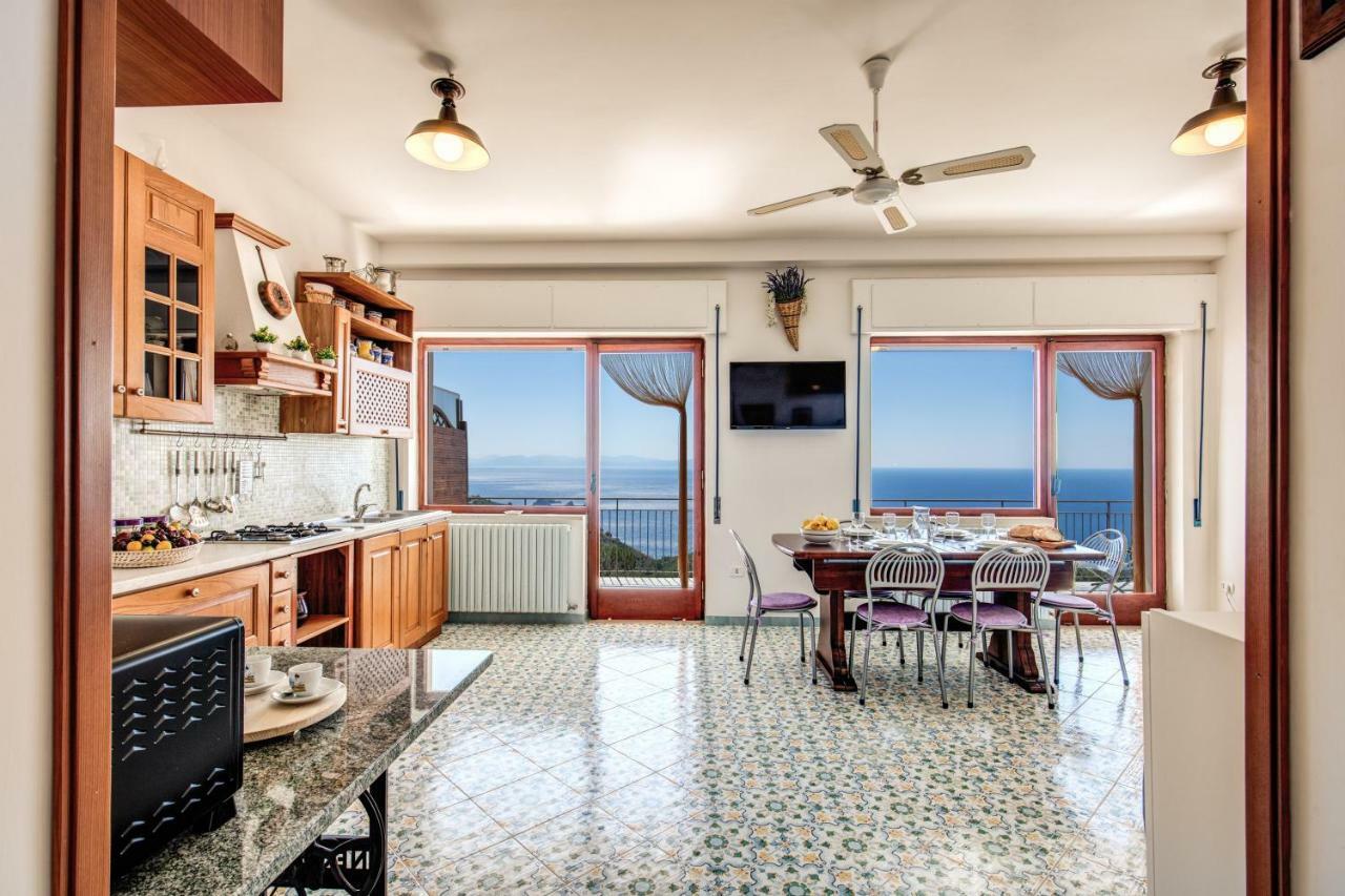 Geca'S House - Panoramic Sea View Studio Massa Lubrense Exterior photo